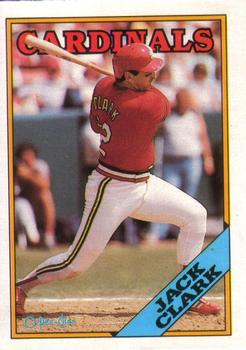 1988 O-Pee-Chee Baseball Cards 100     Jack Clark